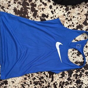 Nike Women's Blue Tank Top
